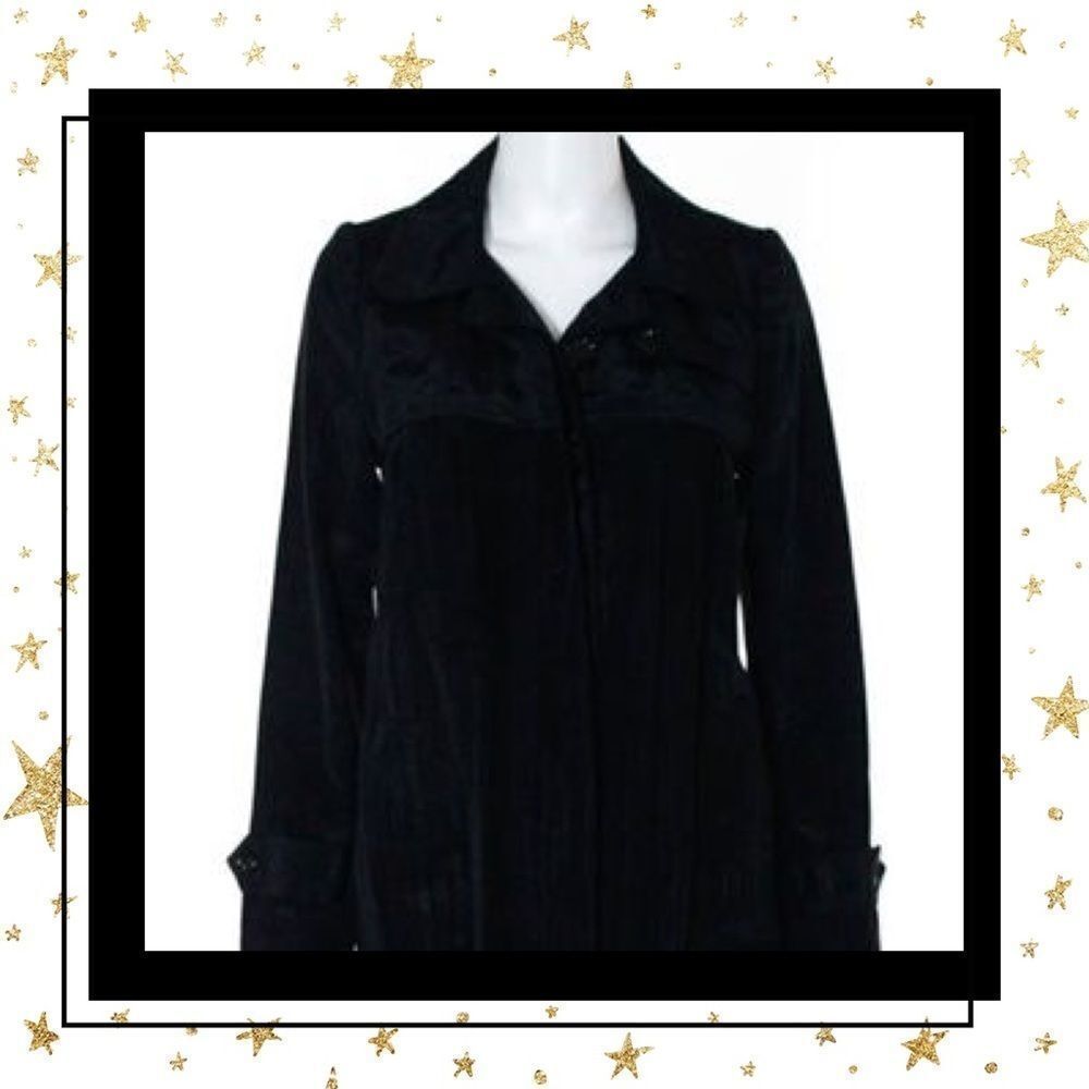 12th Street by Cynthia Vincent Black Coat 6